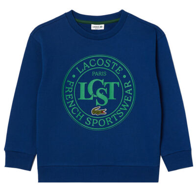 Lacoste Sweatshirt - Globe m. Print