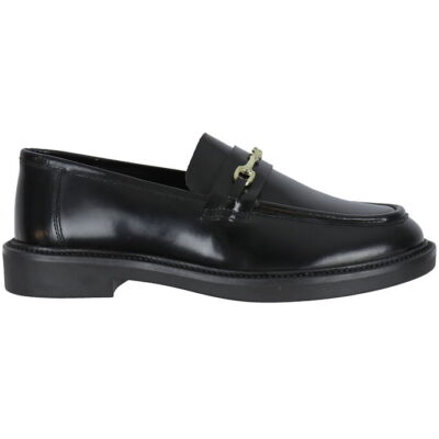 Steve Madden Sko - Huddles Loafer - Black Leather