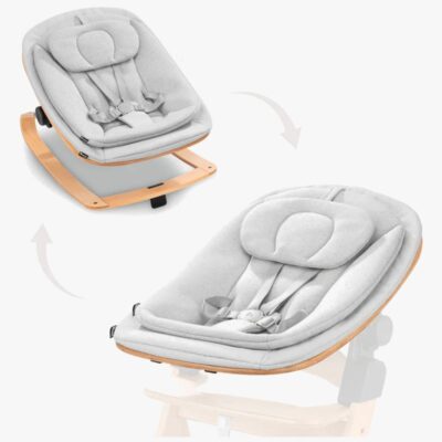 Hauck Eco 3-i-1 Skråstol til Højstol, Light Grey