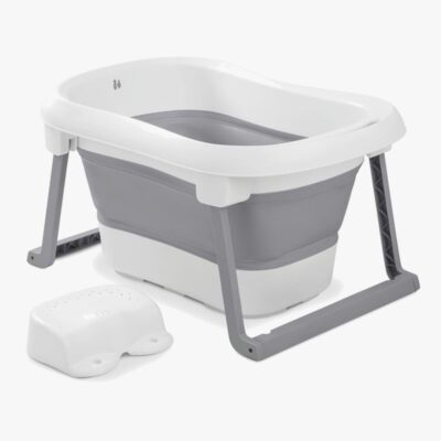 Hauck Wash N Fold Badekar L, White/Stone