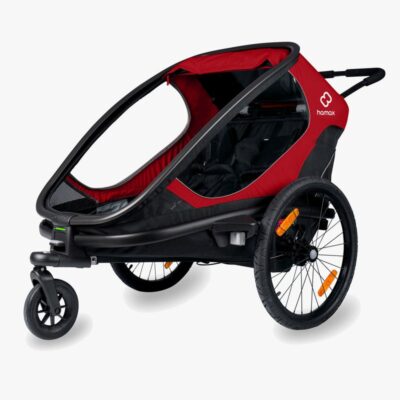 Hamax Outback Cykelanhænger, Red/Black