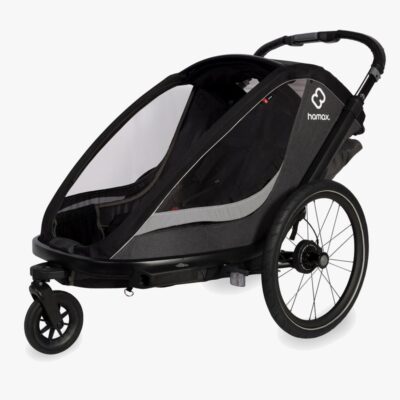 Hamax Cocoon Cykelanhænger, Grey/Black