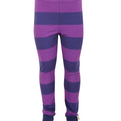 Danefæ Leggings - Danestorkeben - Crocus/Dark Indigo