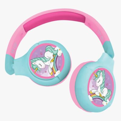 Lexibook - Unicorn - 2 i 1 Bluetooth® Foldbare Hovedtelefoner