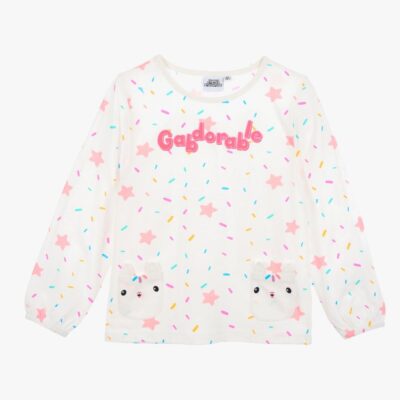 Gabby's Dollhouse T-shirt, Off-White, 128-134