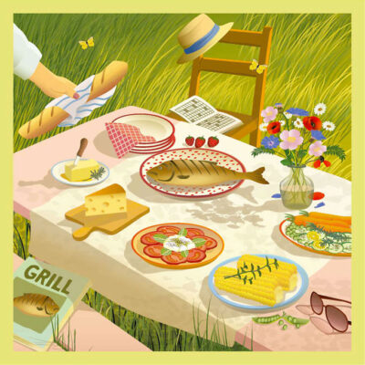 Vissevasse Puslespil - 500 Brikker - Summer Table & Me
