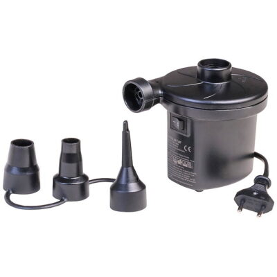 Camping Check Luftpumpe - Elektrisk - 230V/150W - Sort
