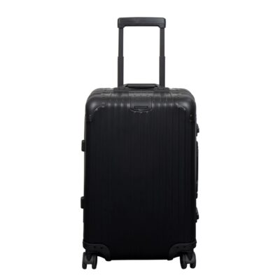 Håndbagage kuffert - Aluminiums kuffert - Sort - Luksuriøs trolley med TSA lås - 36 liter