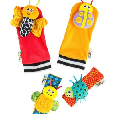 Lamaze Håndled - og Fodranglesæt - Gardenbug