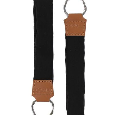 CAMA Copenhagen Strollerclips - Sort m. Brun