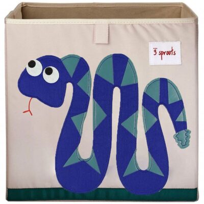 3 Sprouts Opbevaringskasse - 33x33x33 - Slange