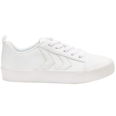 Hummel Sko - HMLBase Court Classic Jr - Hvid