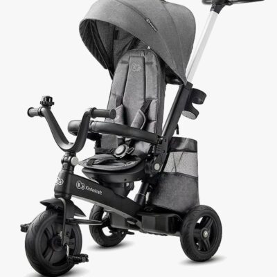 Kinderkraft EASYTWIST Platinum Trehjulet Cykel, Grå