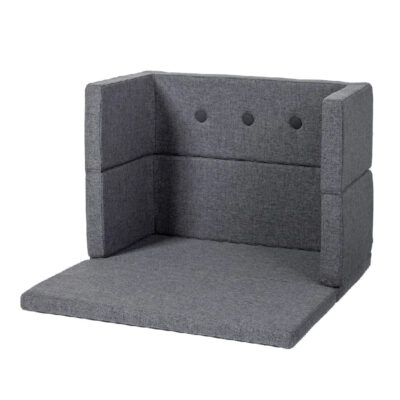 by Klipklap Play Fold - Square - Blue Grey w. Grey