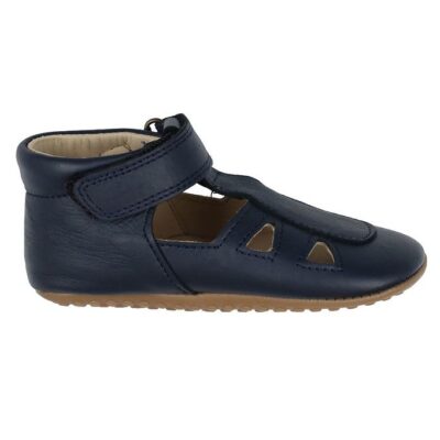 Pom Pom Ballerina Hjemmesko - Beginners - Navy