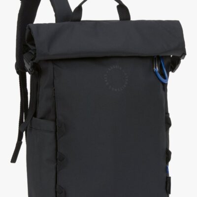 Lässig Outdoor Pusletaske Rygsæk med Roll-top-åbning, Black