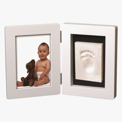 Leklyckan Ramme Clay Print, Hvid