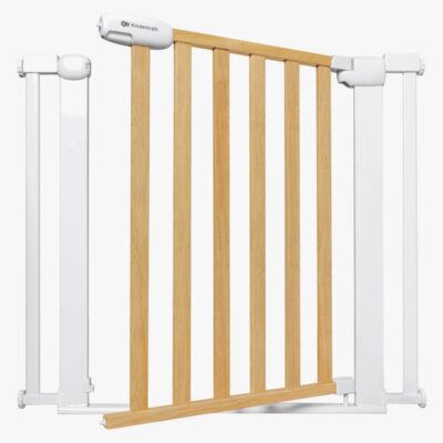 Kinderkraft LOCK& GO Sikkerhedsgitter, Wood, Børnegitter