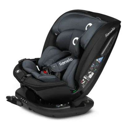 Lionelo Bastiaan Rwf i-Size Autostol - Grey Stone