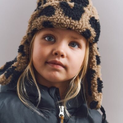 LIEWOOD Bravo Fleecehat, Mega Leo/Oat Mix, 3-4 år