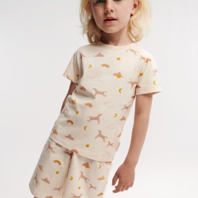 LIEWOOD Ilford Pyjamas 2-delt Sæt, Dream/Ecru, 128