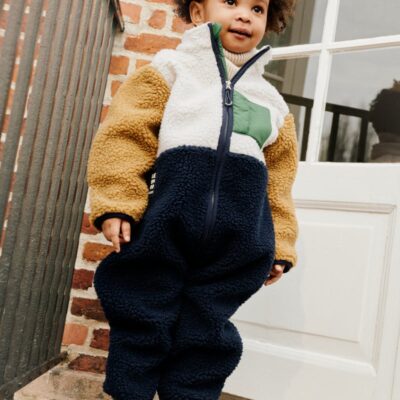 LIEWOOD Nolano Fleecedragt, Classic Navy Multi Mix, 86