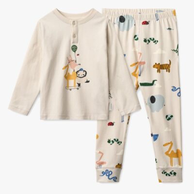 LIEWOOD Wilhelm Pyjamas, Around the world / Sandy, 122-128