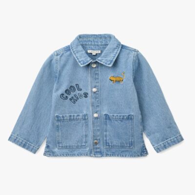 Liewood Denimjakke - Kinsley Placemaen - Cool Kids/Light Blue D