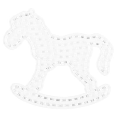 Hama Maxi Perleplade - Gyngehest - Transparent