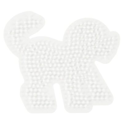 Hama Perleplade Midi - Hund 12x13,5 cm - Hvid (287)