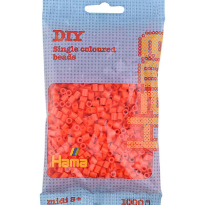 Hama Perler Midi 1000 stk Orange (207-04)