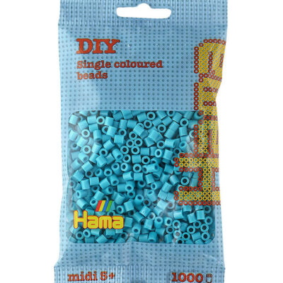 Hama Perler Midi 1000 stk Azurblå (207-49)