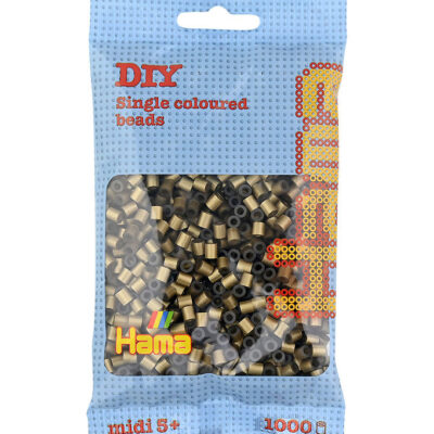 Hama Perler Midi 1000 stk Bronze (207-63)
