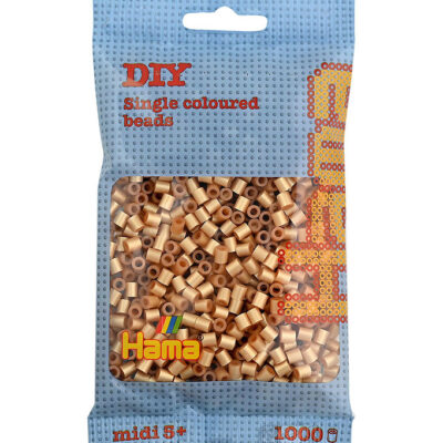 Hama Perler Midi 1000 stk Guld (207-61)