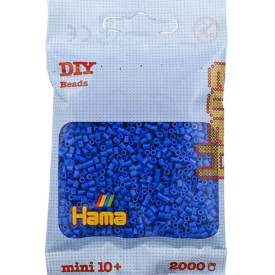 Hama Mini Perler - 2000 stk. - 09 Blå