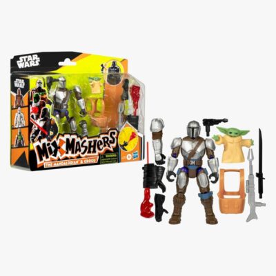 Star Wars Mixmashers Figur Mando And Grogu Deluxe