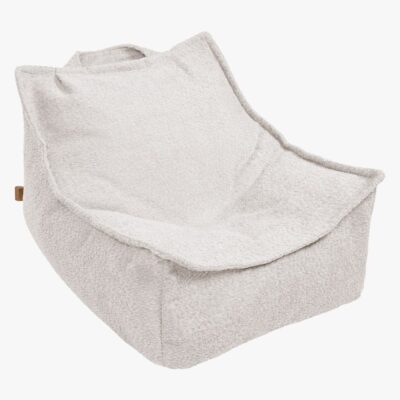 Meowbaby Boucle Sækkestol, Champagne Ecru, Børnemøbler, Indretning børneværelse