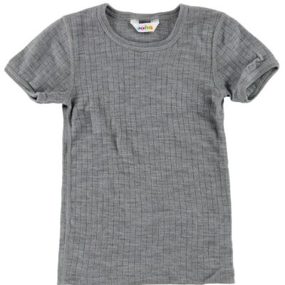 Joha T-Shirt - Uld - Gråmeleret