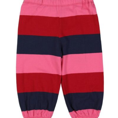 Danefæ Sweatpants - DaneKirsten - Rød/Rosastribet