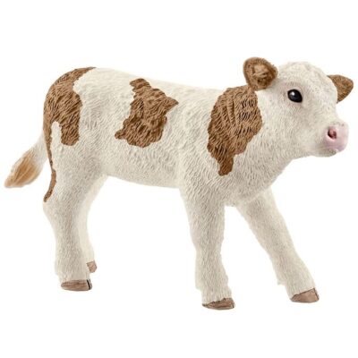 Schleich Dyr - Rødbroget Kalv - H: 5 cm 13802
