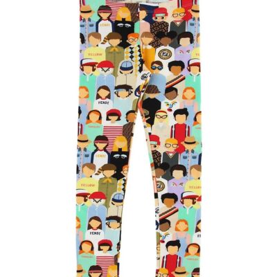 Fendi Kids Leggings - Fendi Family