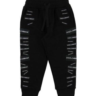 Dolce & Gabbana Sweatpants - Sort m. Patches