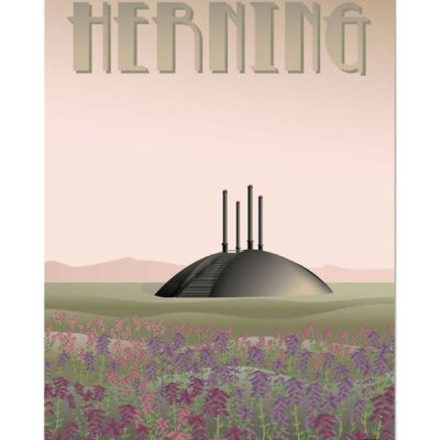 Vissevasse Plakat - 50x70 - Herning - Elia