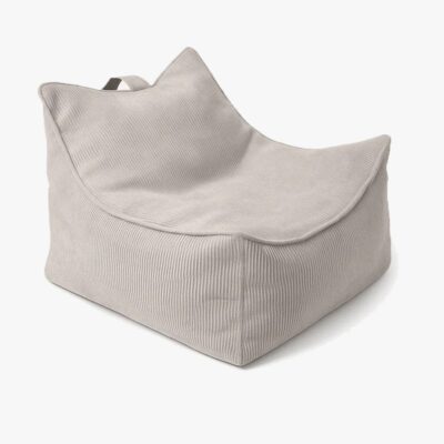 Meowbaby Slimcord Sækkestol, Grey, Børnemøbler, Indretning børneværelse