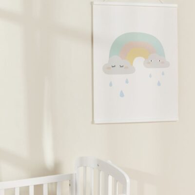 Minitude Plakatlister Stor, Hvid