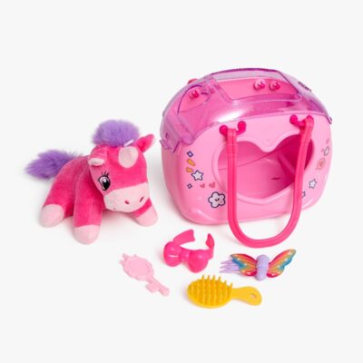 Cloudberry Castle Bamse Pony med Taske & Tilbehør