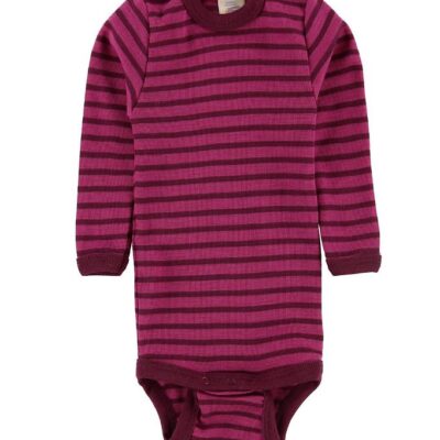 Engel Body l/æ - Uld/Silke - Raspberry/Orchid