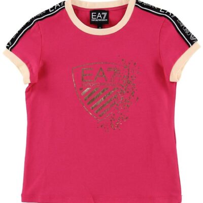 EA7 T-shirt - Pink m. Print/Logostribe