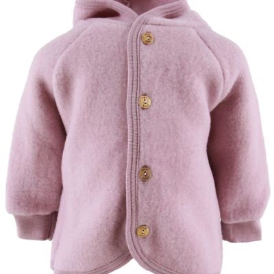 Engel Cardigan - Uld - Meleret Rosa