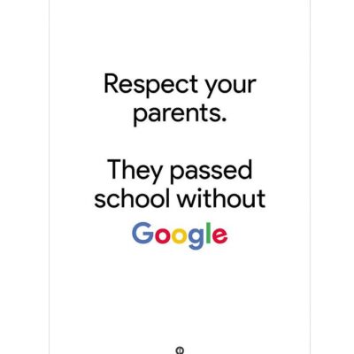 Citatplakat Plakat - B2 - Google